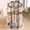 🍀Black_Base#4529, variant on Rotating Double Layer Clothes Drying Rack Floor Standing Hexagonal Hanger with Wheels for Home and Dormitory