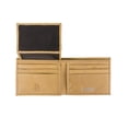 thumbnail image 3 of Wallet Steve Madden de piel extra capacitiva para hombre, color canela, 3 of 5