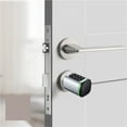 thumbnail image 4 of Smart Digital Door Lock Mortise DeadBolt With 2 Ways Adjustable Cylinder Length Fingerprint Password APP Key IC Card Unlock ,Corrosion-Resistant, 4 of 6