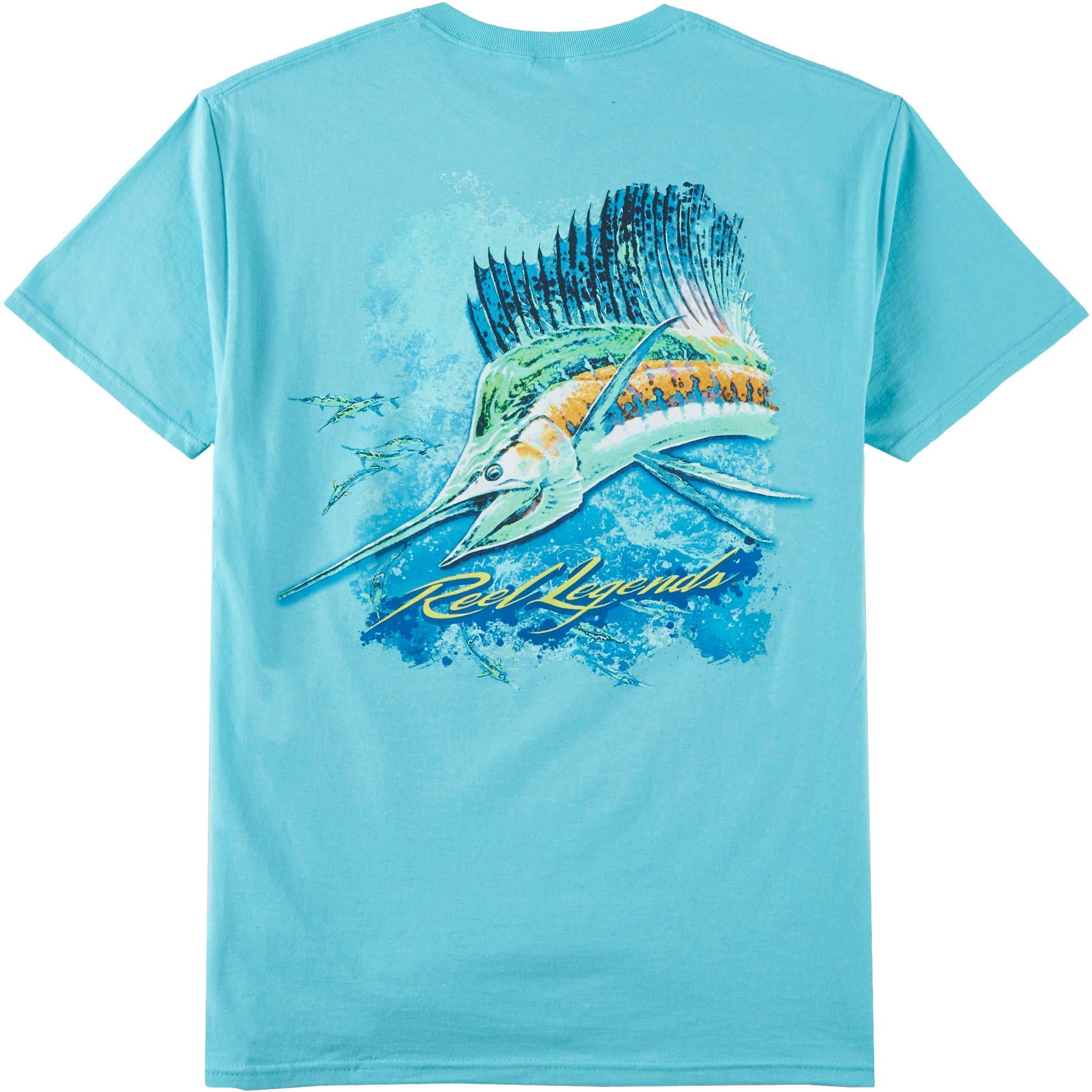 Reel Legends Reel Legends Mens Sail Away Short Sleeve TShirt