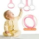 thumbnail image 2 of FELTECHELECTR 4 piezas de anillos para cuna de bebé, anillos de tracción para corralito, herramientas de entrenamiento para caminar para niños pequeños, accesorios para bebés, 2 of 4