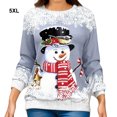thumbnail image 4 of Youkk Pull Confortable pour Femmes, Tissu Doux et Confortable, Col Rond et Poignets Côtelés. Sweats E 5TG, 4 of 6