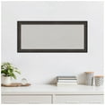 thumbnail image 6 of Amanti Art Grey Cork Board Wood Framed Dappled Black Brown Narrow Bulletin Board 33 in. x 15 in., 6 of 7