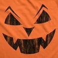 thumbnail image 2 of Mens Eyebrows Earl Pumpkin T Shirt Funny Halloween Jack O Lantern Evil Smile Tee for Guys Graphic Tees, 2 of 7