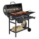 thumbnail image 1 of Parrilla Asador De Carbón Tipo Barril Con Ruedas Acero Inox, 1 of 5