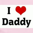 thumbnail image 2 of CafePress - I Love Daddy Infant Bodysuit - Baby Light Bodysuit, Size Newborn - 24 Months, 2 of 4