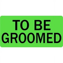 To Be Groomed Veterinary Labels