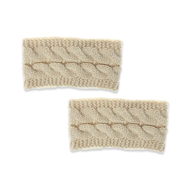 sweethay Diadema de invierno para mujer Montar a prueba de viento Cabeza de ganchillo Calentadores de orejas anchas Motocicleta de motor simple Type3 NO3