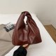thumbnail image 1 of Bolso de mano de estilo nuevo para niñas, de moda, informal, con diseño de nicho, estilo cubo plisado, 2025, 1 of 5
