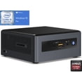 thumbnail image 2 of Intel NUC8i5INHX Mini PC, Intel Core i5-8265U Upto 3.9GHz, 8GB RAM, 512GB SSD, AMD Radeon 540X, HDMI, Mini DisplayPort, Card Reader, Wi-Fi, Bluetooth, Windows 10 Pro, 2 of 7