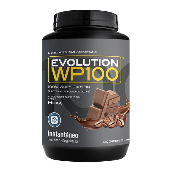 Proteína suero de leche WP100 Evolution Nutraceutical Bote de 1400g