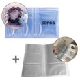 thumbnail image 1 of Inteprter 50 Uds. De libros transparentes para guardar joyas, pequeños regalos de plástico transparente, bolsa con cierre de cremallera para joyería, Type7 NO7 Inteprter HA006941-05, 1 of 6