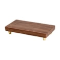 thumbnail image 4 of veasfak Wood Display Stand Wooden Riser Display Stand Wood Base Multifunctional Statue Display Ornament Display Stand for Flower Shop 20cmx10cmx3.7cm, 4 of 8