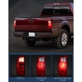 thumbnail image 6 of Nilight Taillight Assembly Compatible with 2008-2016 Ford F250 F350 F450 Super Duty Rear Lamp Replacement OE Style Driver Side, 6 of 7
