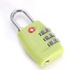 thumbnail image 5 of Candado de Seguridad para Equipaje con Combinación de 3 Dígitos Verde, 5 of 8
