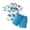 Blue, variant on Baby Boy Outfit Clothes Kid Summer Cotton Elastic Printed Short Sleeved Training 18-24 Months 2t 3t 4t 5t 6t T-shirt Tops Shorts 2PCS Set T Shirt Two Piece 2
