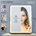 Large Makeup Mirror with 10X Magnifying Mirror, Lighted Mirror, 3 Color