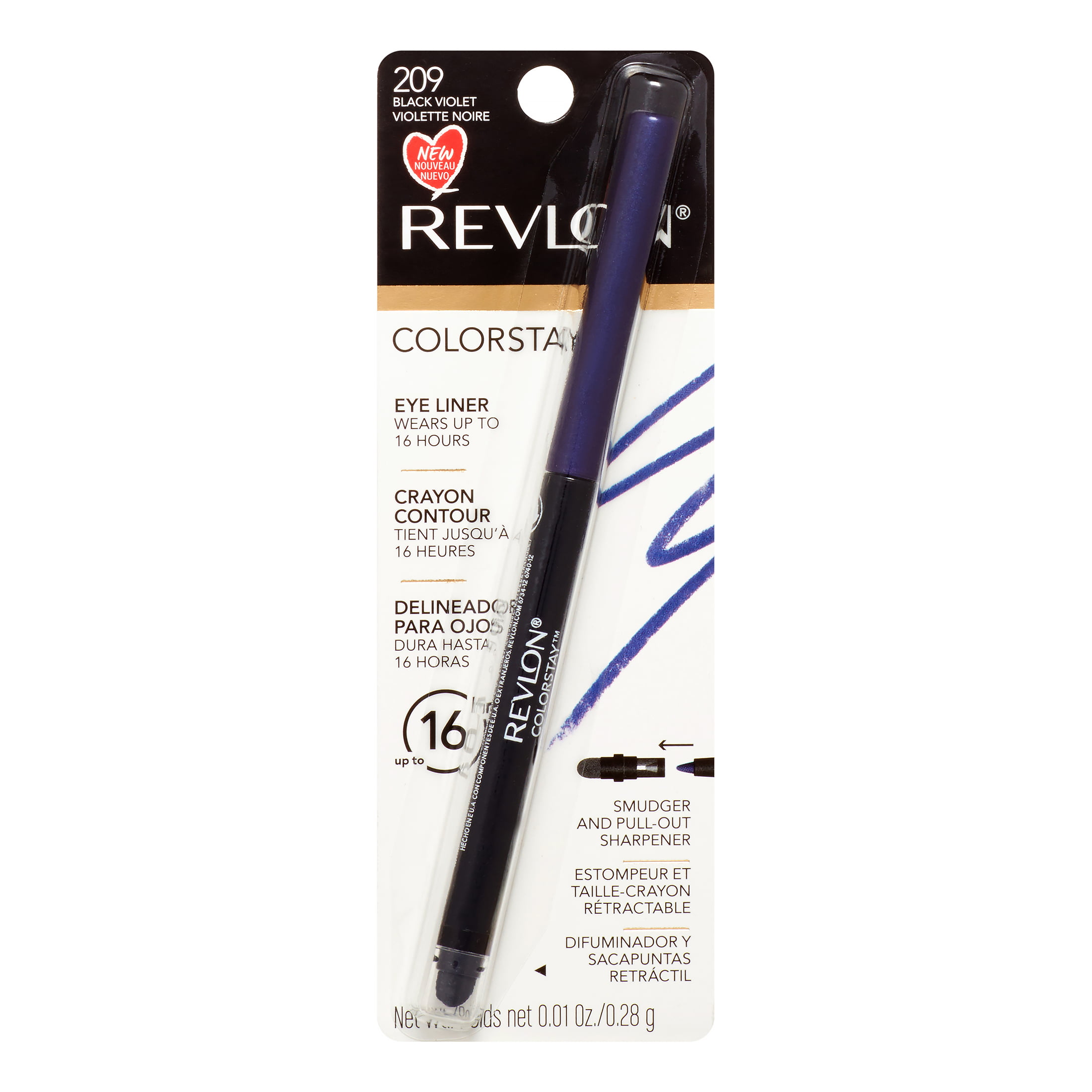 Revlon Colorstay Eyeliner, Black Violet - Walmart.com - 