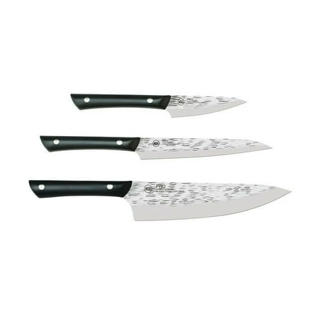 

Kai Pro 3 Piece Knife Set NSF Certified Chef Utility & Paring Cutlery Set