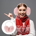 thumbnail image 3 of Shisuyan Cache-Oreilles à la Mode pour Fille, Cache-Oreilles en Peluche, Cache-Oreilles Chaud, Cache-Oreilles pour Femmes, 3 of 8