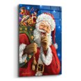 thumbnail image 2 of Epic Art 'Santa’s Secret' by Ali Corti, Acrylic Glass Wall Art, 16"x24", 2 of 8