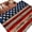 Blue Red Brown, variant on Large Area Rugs for Living Room Bedroom, American Flag 5'x8' Rug Washable Carpet Runner Indoor Outdoor, Vintage USA Flag Wooden Non Slip Floor Mats Rug for Kitchen, Bathroom