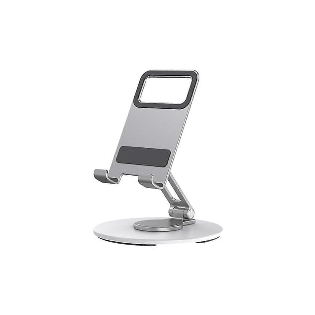 Soporte para teléfono de aluminio portátil y práctico para teléfonos móviles y tabletas.