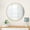 Gold, variant on 48" Round Mirror, Wall Circle Mirrors with Metal Framed, Circular Vanity Mirror Dressing Mirror for Bathroom, Living Room, Bedroom Wall Decor, Black