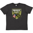 thumbnail image 3 of Inktastic Proud Military Daughter Soldier Hero Youth T-Shirt, 3 of 5