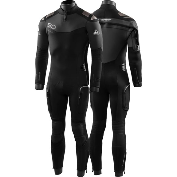 Waterproof SD Neoflex Semidry 7mm Mens (Black, S)