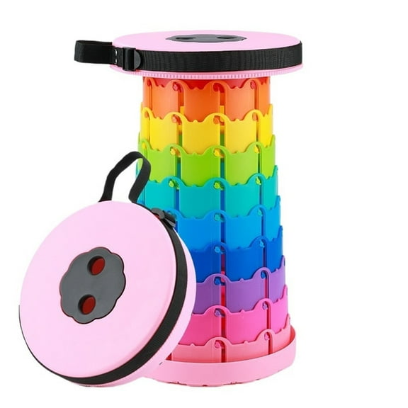 Lightweight Folding Stool, Retractable Stool for Fishing, Family Gatherings, Camping