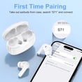 thumbnail image 2 of for iPhone 17 Pro Max, Headphones Wireless Earbuds Bluetooth Earphones Ear Buds Blue Tooth Headset Head Phones for iPhone 17 Air, 16e, 16, 16 Pro, 16 Plus, 15 14 13 12 11 Plus Mini SE XR X XS Max 8 7, 2 of 4