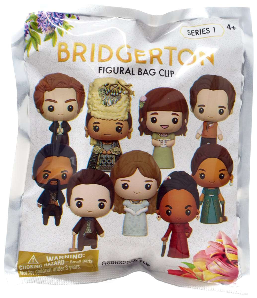 3D Figural Keyring Bridgerton Series 1 Mystery Box (24 Packs)