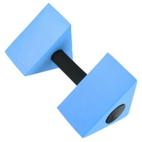 SEWCHICS Water Weights Pool Dumbbells Blue EVA Resistance Training Pool Exercise 1Set