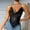 01 Black, variant on zfwon Vest Tops Women Ladies Sexy Sleeveless BacklessBody Camisoles Sparkly Deep V Neck Tank Tops Fashion Night Club Party Rave Camisole Metal Straps Sparkle Vests Summer Fall