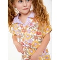 thumbnail image 6 of Disney Toddler Girls Mickey Mouse Floral Print Retro Dress, Sizes 2 Toddler-18 Months, 6 of 11