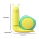 thumbnail image 3 of Lámpara de escritorio pequeña de caracol, plegable, linda luz de noche, recargable por USB, portátil, pequeña, lámpara de escritorio, 3 of 6