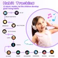 thumbnail image 5 of Vakzovy 1.54" Smart Watch for Girls Smart Watch for Kids with Camera Games Pedometer Video MP3 Flashlights Calculator Alarm Clock Children Touch Screen Purple, 5 of 8