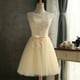 thumbnail image 1 of Vestido de dama de encaje de las mujeres atractivas sin mangas bordado de malla de tul delgado MABOTO Vestido, 1 of 7