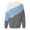 thumbnail image 5 of MeetoTime Chandail en Molleton pour Femmes Mode Automne Manches Longues Col Rond Ample avec Poche, 5 of 5