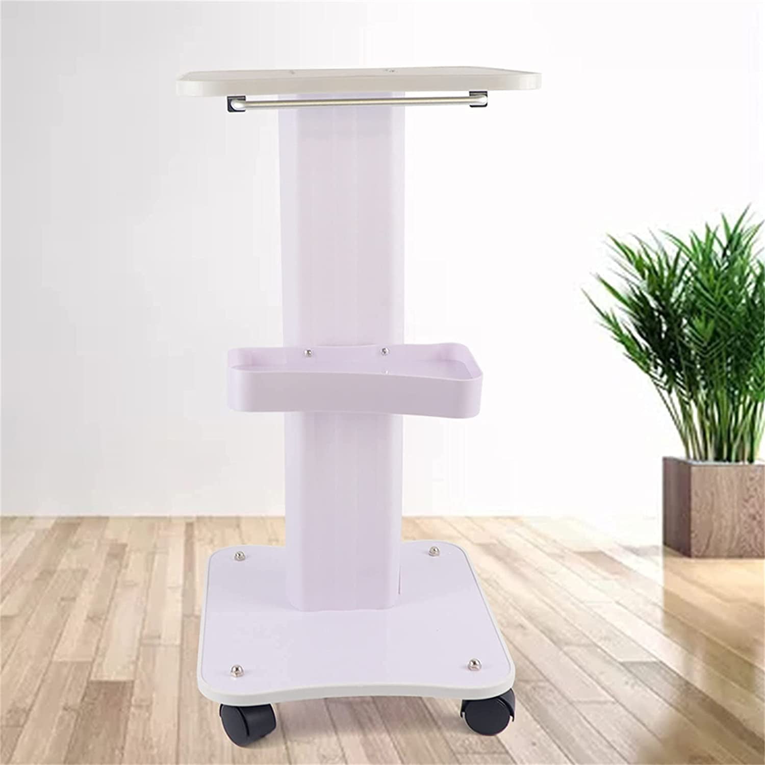 Miumaeov Beauty Salon Trolley Cart with Wheels, Mobile Salon Spa