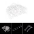 thumbnail image 5 of 100pcs New Plastic Compression Sleeves for Rimless Glasses Accessories Tools 1.5*0.8*7.0mm, 5 of 5