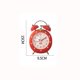 thumbnail image 2 of Despertador Doble Campana Hogar Escritorio Despertador Escritorio Mesa Reloj Analógico Silencioso con Luz Nocturna, 2 of 3