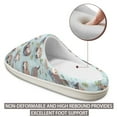 thumbnail image 4 of Wismoutput Cartoon Sloth Cotton Slippers for Ladies Girls Daily Household Bedroom Slippers Excellent Foot Support Anti-Slip Comfortable Cotton Slippers, 4 of 7