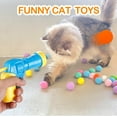 thumbnail image 7 of GZYS 31Pcs Cat Ball Toy Launcher Gun, Cat Balls Fetch Toy, 30Pcs Plush Fuzzy Balls Launcher Cat Toy for Cats with 1 Gun, Funny Interactive Cat Toys for Bored Indoor Adult Cats, Cute Kitten Kitty Toys, 7 of 7