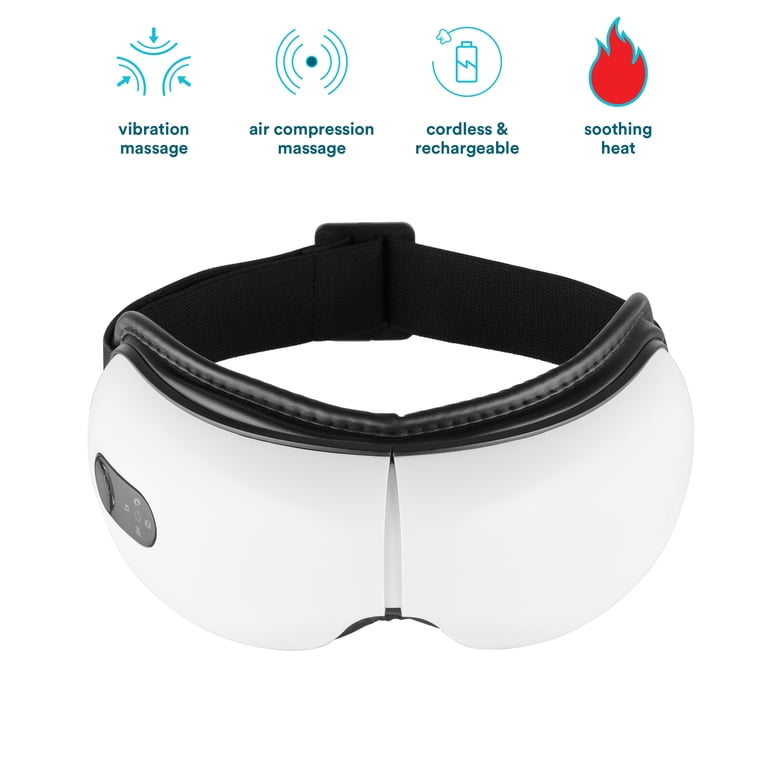 Homedics NuView Eye Massager with Compression and Soothing Heat