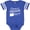 Football Blue and White, variant on Someone in Oregon Loves Me Boys or Girls Baby Bodysuit