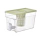 thumbnail image 4 of Dispensador de bebidas heladas con grifo, cubo doméstico portátil fácil de limpiar de 3 l verde, 4 of 9
