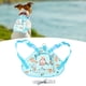 thumbnail image 4 of Mochila De Dibujos Animados Para Mascotas, Linda Mochila De Dibujos Animados Para Mascotas Multifuncional Lindo Para Exteriores Para Viajes Para Perros Pequeños Para Perros Cergrey L azul, 4 of 8