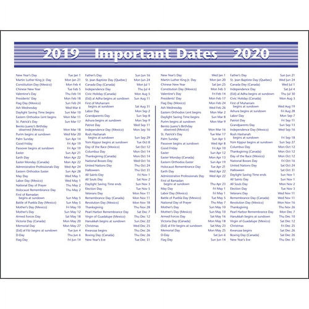 AT-A-GLANCE Flip A Week Desk Calendar Refills